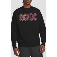 AC/DC Animal Print Crew Sweatshirt, Black | Size: XL