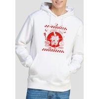 Spongebob Squarepants Order Up Unisex Hoodie, White | Size: 2XL