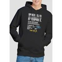 Star Trek Intro Hoddie, Black | Size: 2XL