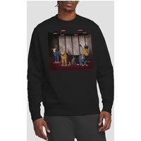 Star Trek Beam Meow Up Crew Sweatshirt, Black | Size: XL