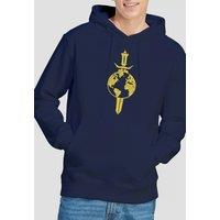 Star Trek Terran Empire Unisex Hoodie, Navy | Size: Large
