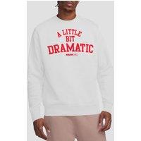 Mean Girls Dramatic Crew Sweatshirt, White | Size: 2XL