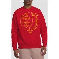 Paramount Home Entertainment Ferris Bueller Abe Froman Crew Sweatshirt, Red | Size: 2XL