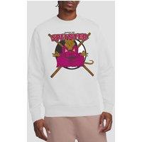 Teenage Mutant Ninja Turtles Tmnt Radical Rat Splinter Crew Sweatshirt, White | Size: 2XL