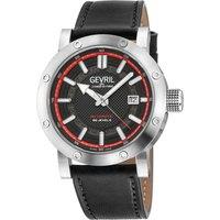 Flat Iron 43702 Swiss Made Automatic, ETA2824 Gray Dial, Black Handmade Italian Leather Watch