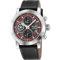 Flat Iron 43710 Swiss Made Automatic, ETA2824 Chronograph Black Dial Watch