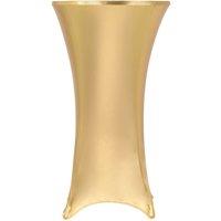 Berkfield Home 2 pcs Table Covers Stretch 70 cm Gold