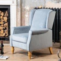 Artemis Home Barksdale Recliner Armchair in Light Blue