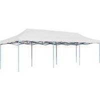 Berkfield Home Folding Pop-up Party Tent 3x9 m White