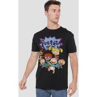 Rugrats Men's Group T-Shirt, Black | Size: 5XL