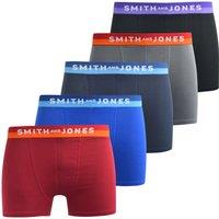 Smith&Jones Men's Wrenlow Boxers 5 Pack | Size: Medium