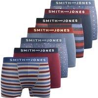 Smith&Jones Men's Aziel Boxers 7 Pack | Size: Small