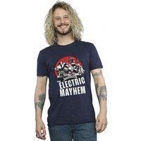 The Muppets Men's Mayhem Cotton T-Shirt in Navy | Size: Large