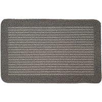 My Mat Stain Resistant Stripe silver | Size: 67 cm x 100 cm