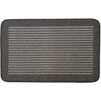 My Mat Stain Resistant Stripe Charcoal | Size: 67 cm x 100 cm