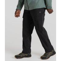 Craghoppers Men's Indus Lightweight Waterproof Cargo Trouser in Black | Size: 42R