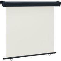 Balcony Side Awning 170x250 cm Cream