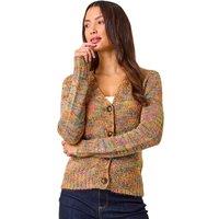 Roman Women's Nep Button Detail Cardigan | Size: 20