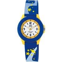 Q&Q VQ96J018Y 35mm Quartz Watch in Blue