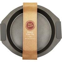 Orsina Durable Grey Round Cake Tin, Reliable Cake Tin, Non Stick Coated Baking Tin For Perfect Baking Experience