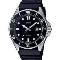 Casio Men's MDV-107-1A1VEF Collection 50mm Quartz Watch in Black