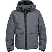 TEE JAYS Men's Urban Adventure Jacket in Grey | Size: Medium