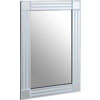 Orsina Sana Large Triple Bevelled Wall Mirror in Clear