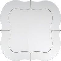 Orsina Katelyn Silver Rounded Wall Mirror