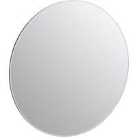 Orsina Sana Large Round Wall Mirror in Clear