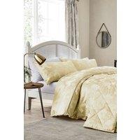 Sanderson 'Ashbee' Duvet Cover Set in Gold | Size: Double