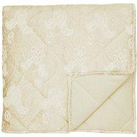 Sanderson 'Ashbee' Quilted Throw in Gold