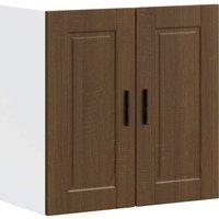 Berkfield Home Kitchen Wall Cabinet Porto Brown Oak Engineered Wood