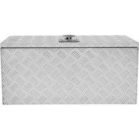 Monstershop Aluminium Tool Box 102L - Extra Large in Silver