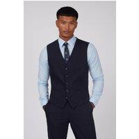 Antique Rogue Men's Curtis Twill Waistcoat in Navy | Size: 42R