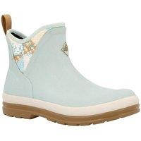 Muck Boots Women's 'Originals Ankle' Textile/Weather Wellingtons in Blue | Size: 7