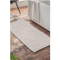 Bianca 'Aspen Bobble' Bath Runner in White