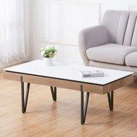 Artemis Home Satori Stone Coffee Table in Light Stone