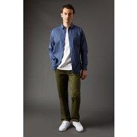 Maine Men's Khaki Premium Chino Trousers | Size: 38R