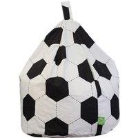 Bean Lazy Cotton Football Bean Bag Child Size in White | Size: Small