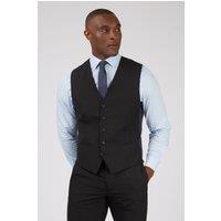 Limehaus Men's Regular Fit Waistcoat in Black | Size: 42R