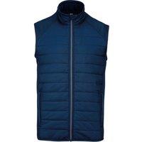 Proact Men's Twin Fabric Sports Gilet in Navy | Size: XS