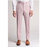 Ted Baker Men's Burra Slim Fit Rose Sharkskin Suit Trouser in Pink | Size: 38R