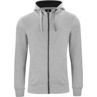 Classic Melange Full Zip Hoodie