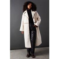 Contrast Bonded Coat