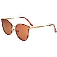 Bertha Women's Moon Polarized Sunglasses in Brown