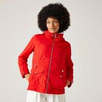 Regatta Women's Navassa Waterproof Jacket in Red | Size: 18