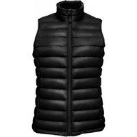 SOL'S Women's Wilson Lightweight Padded Bodywarmer in Black | Size: 2XL
