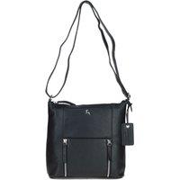 'Donegal' Practical Real Leather Shoulder Bag