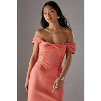 Petite Twist Bandeau Column Dress