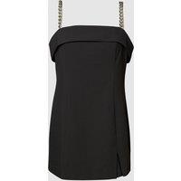 NastyGal Women's Plus Premium Chain Trim Strap Dress in Black | Size: 20